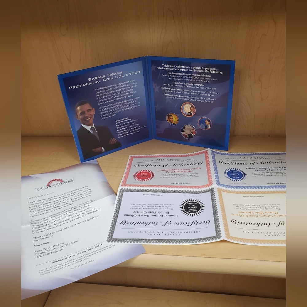 Barack Obama 2009 Presidential Coin Collection